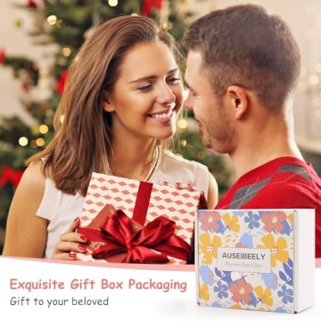 Stylish 8PCS Flower Claw Clips for All Hair Types