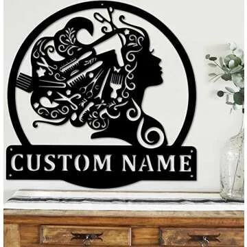 Custom Barber Decor Ideal for Hairstyle Lovers