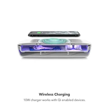 mophie Smartphone Light Sanitizer & Wireless Charger