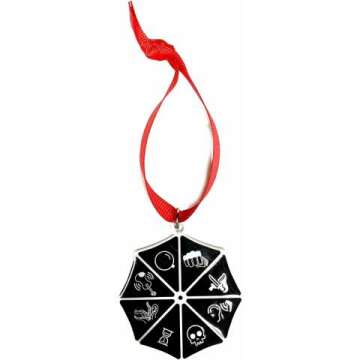 Fandom Emporium Umbrella Academy Double Sided Ornament Gift Christmas Tree Winter Holiday Fandom Tee...