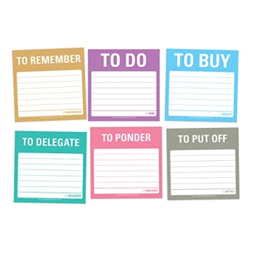 Knock Knock Sticky Notes Packet for Effective Organization