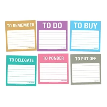 Knock Knock Sticky Notes Packet for Effective Organization