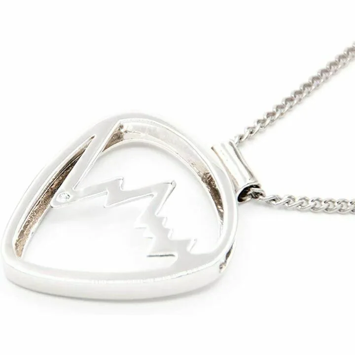 Soundwave Guitar Pick Holder Necklace for Musicians