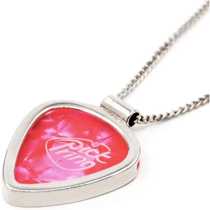 Soundwave Guitar Pick Holder Necklace for Musicians