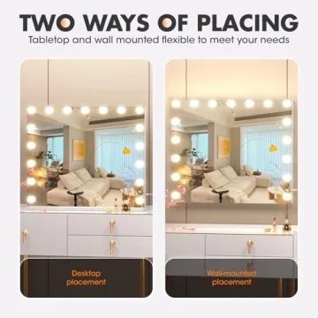 Stylish Hasipu Vanity Mirror with LED Lights