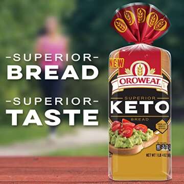 2 Pack Oroweat Keto Bread – Delicious, Low-Carb, and Guilt-Free