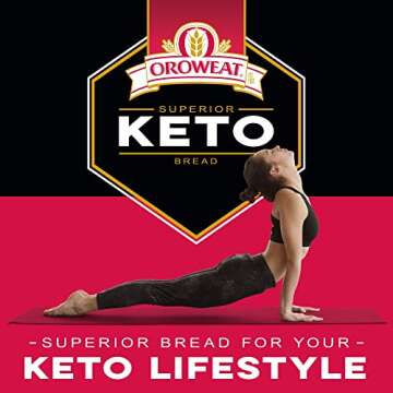Oroweat Keto Bread – 3 Net Carbs, Perfect for Keto
