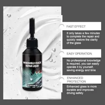 Aelyafle 2PCS Windshield Crack Repair Kit: Quick DIY Solution