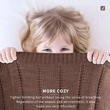 RECYCO Cable Knit Brown Throw Blanket Twin Size for Couch, Super Soft Warm Cozy Decorative Knitted Throw Blanket 3.6LB for Bed, Sofa, Chair Large 60"x80"