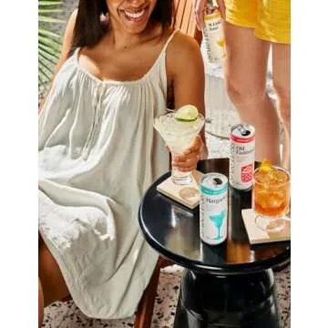 SPIRITLESS Whiskey Sour, Non-Alcoholic Pour-Over Cans, Ready to Drink Mocktail or Cocktail Mixer, Vegan, 35 Calories, 8.45 Fl Oz Cans (12 Pack)