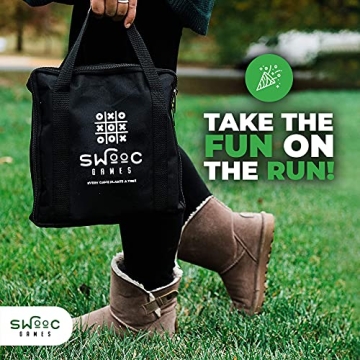 SWOOC Giant Tic Tac Toe Game for Outdoor Fun