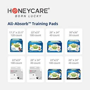HONEY CARE All-Absorb Training Pads for All Dogs