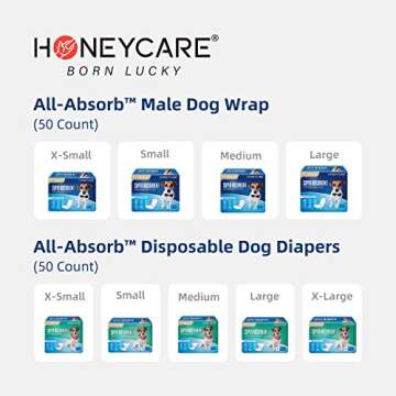 HONEY CARE All-Absorb Training Pads for All Dogs