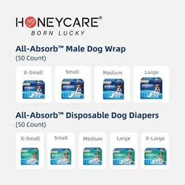 HONEY CARE All-Absorb Training Pads for All Dogs