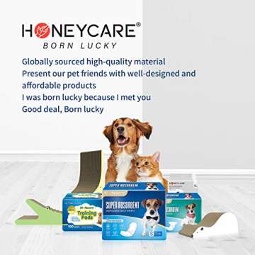 HONEY CARE All-Absorb Training Pads for All Dogs