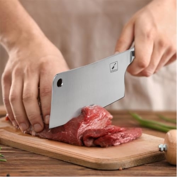 imarku 7" Meat Cleaver - Ultra Sharp Kitchen Knife