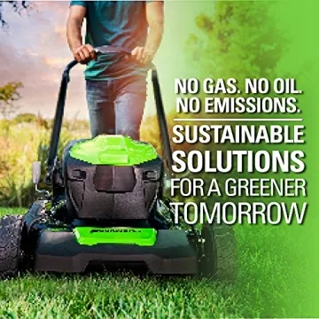 Lightweight Greenworks 40V 8-Inch Cordless Polesaw