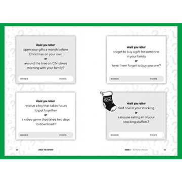 Christmas Would You Rather Game for Kids Holiday Fun