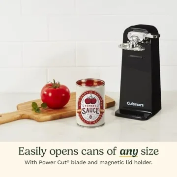 Cuisinart Electric Can Opener in Black - Deluxe Design