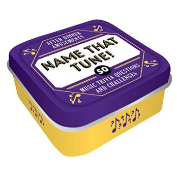 After Dinner Amusements: Name That Tune!: 50 Music Trivia Questions and Challenges (Family Friendly ...