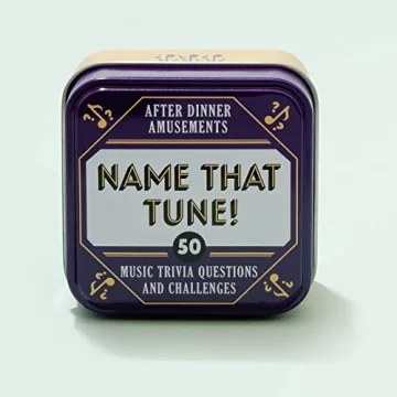 After Dinner Amusements Name That Tune Music Trivia Game
