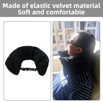 Bivpreom Stuffable Neck Pillow for Travel - Ultimate Comfort with Added Storage