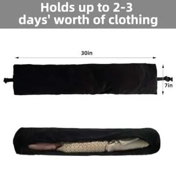 Bivpreom Stuffable Travel Pillow - Comfort & Utility Combined
