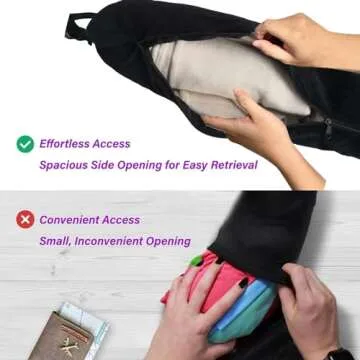 Bivpreom Stuffable Travel Pillow - Comfort & Utility Combined