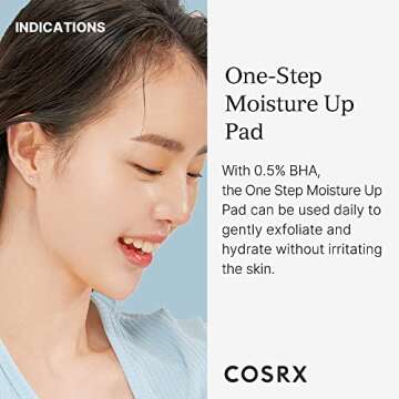 COSRX Propolis Toner Pads 70 Sheets, BHA, Gentle Daily Exfoliant for Sensitive Skin, Preventing Brea...