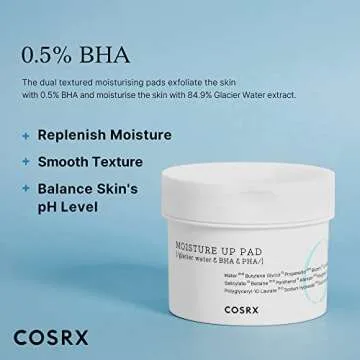 COSRX Propolis Toner Pads - Daily Exfoliant & Moisturizer