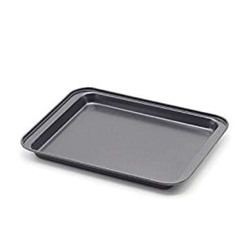 SS&CC Little Small Baking Sheets Nonstick Set of 2 (9.5inch X 7.1inch) 8 Inch Nonstick Baking Toaste...