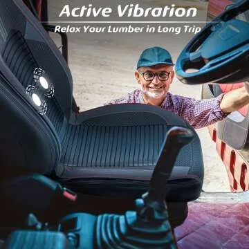 Paffenery Cooling Car Seat Cover for Comfort & Convenience