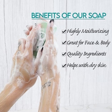 Primal Elements Glycerin Christmas Bar Soap for All Skin Types