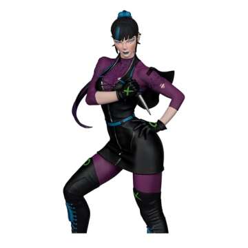 McFarlane Toys - DC Direct Punchline by Stanley Artgerm Lau (The Joker Purple Craze) 1:10 Scale Resi...