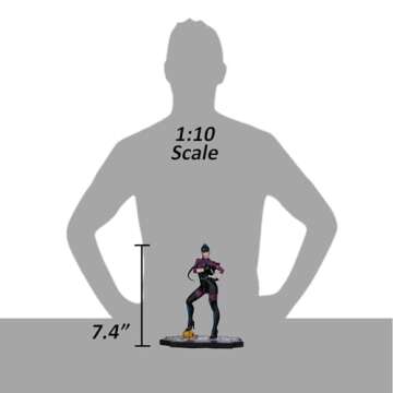 McFarlane Toys - DC Direct Punchline by Stanley Artgerm Lau (The Joker Purple Craze) 1:10 Scale Resin Statue