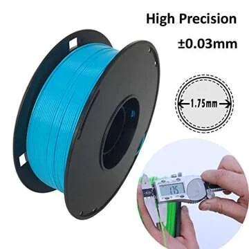 NovaMaker Sky Blue PLA Filament for 3D Printers