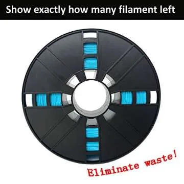 NovaMaker Sky Blue PLA Filament for 3D Printers