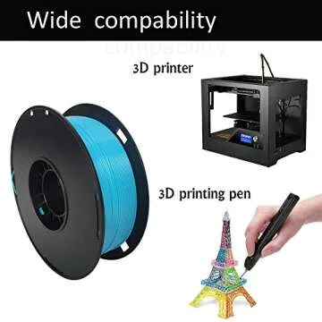 NovaMaker Sky Blue PLA Filament for 3D Printers