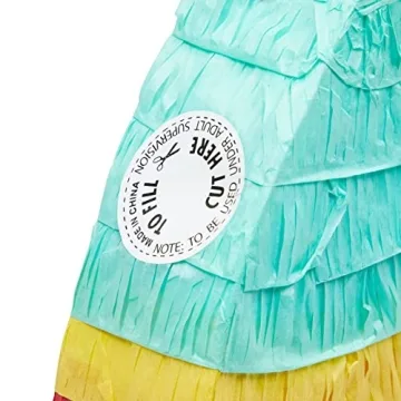 Space-Themed Rocket Ship Piñata for Kids' Parties