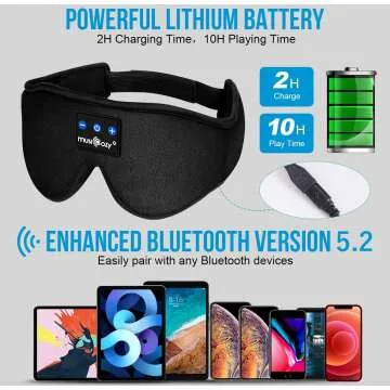 Bluetooth Sleep Headphones for Comfort & Relaxation