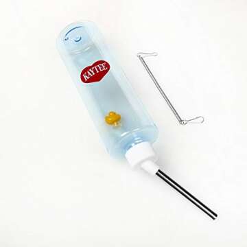 Kaytee Clear View Water Bottle for Pet Guinea Pigs, Rats and Chinchillas, 16 oz