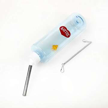 Kaytee Clear View Water Bottle for Pet Guinea Pigs, Rats and Chinchillas, 16 oz