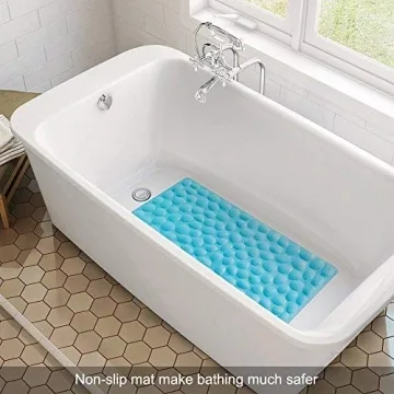Non-Slip OTHWAY Bath Mat with Strong Suction Cups