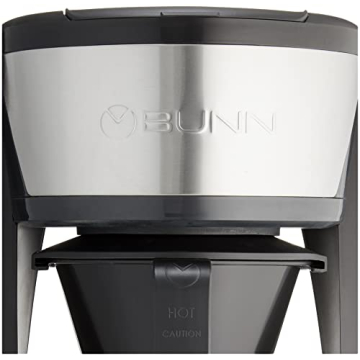 BUNN Heat N' Brew Coffee Maker 10-Cup Stainless Steel