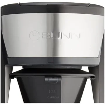 BUNN Heat N' Brew Coffee Maker 10-Cup Stainless Steel