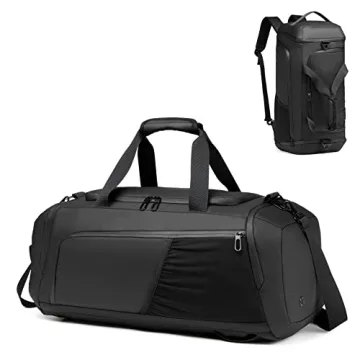 Waterproof Gym Duffle Bag with Shoe Compartment