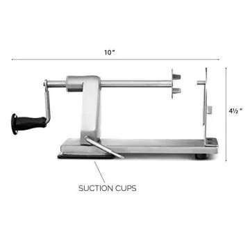 MITBAK Stainless Steel Spiralizer | Durable Veggie Slicer