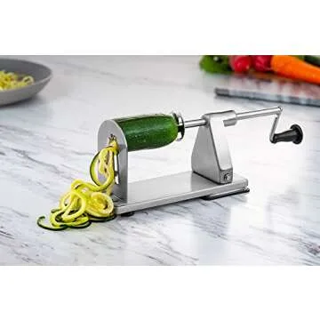 MITBAK Stainless Steel Spiralizer | Durable Veggie Slicer