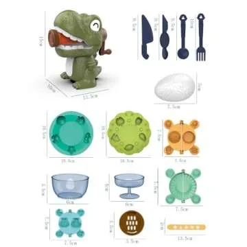Dinosaur Noodle Maker Toy for Creative Kids
