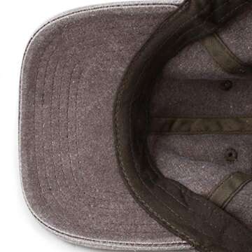 The Hat Depot 100% Cotton Pigment Dyed Low Profile Dad Hat Six Panel Cap (1. Brown)